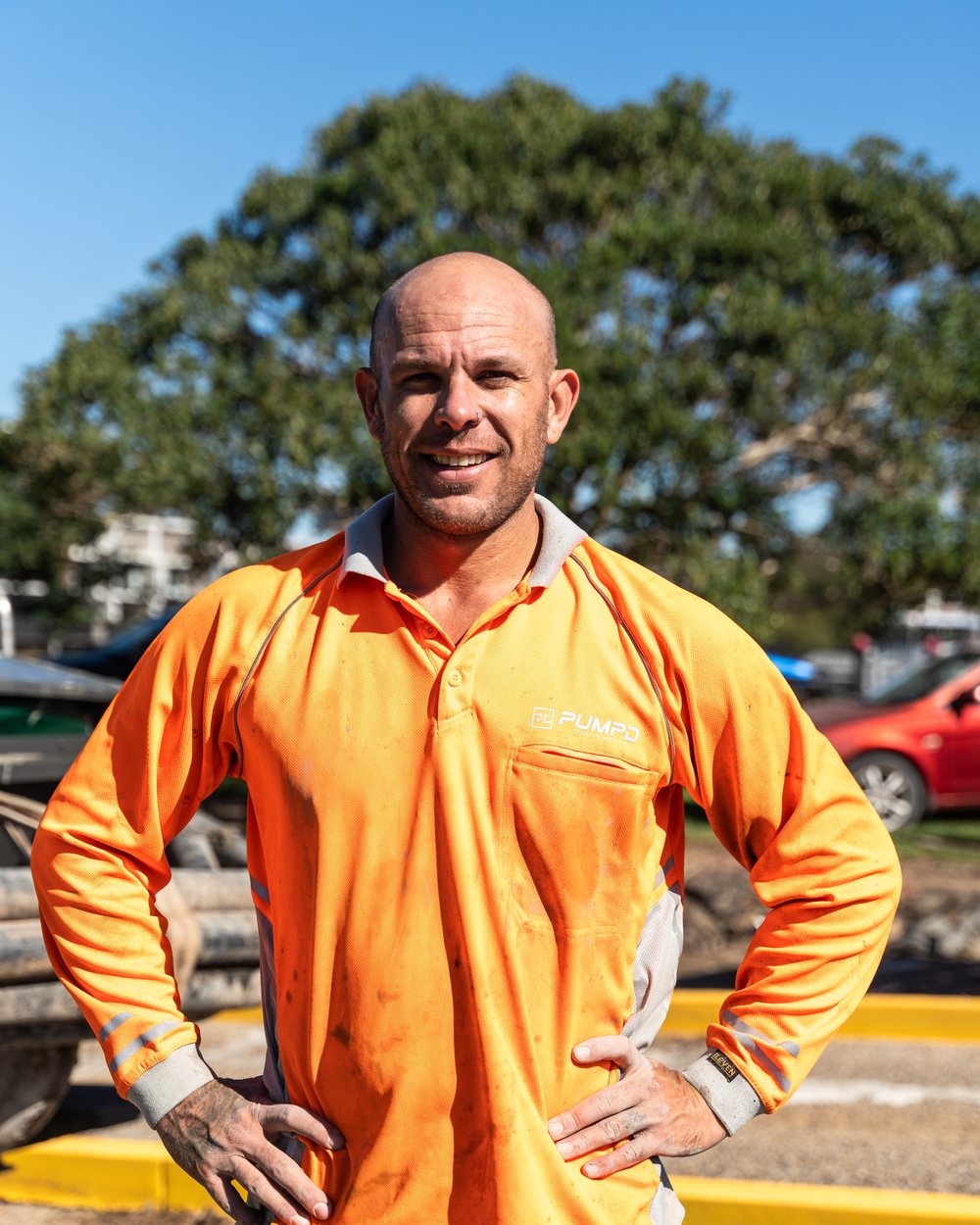 Blake Andreas, director of Pumpd Concrete and Shotcrete